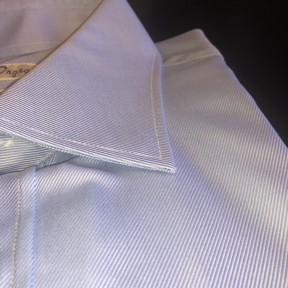 Ingram Made In Italy Dress Shirt 16/41 - Picture 6 of 8